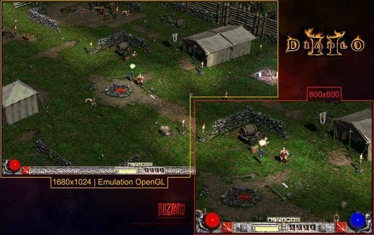 Diablo 2 glide init как настроить