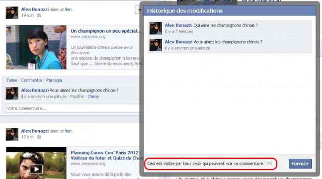 Facebook Comment Modifier Un Commentaire