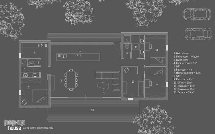 Pop-up House, La Maison "passive" Constructible En 4 Jours - NeozOne