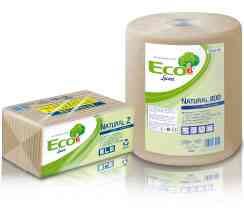 Papier toilette ecologique Lucart natural L One mini 180 - Voussert