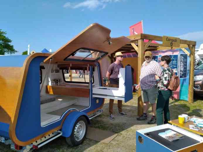 Carapate, une mini-caravane tout confort et très fonctionnelle