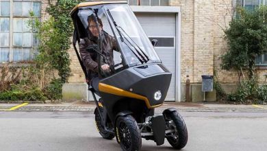 BICAR, un sympathique scooter électrique trois roues aux allures de micro-voiture