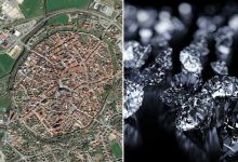 Construite au cœur du cratère d’une météorite, le sol de la ville allemande de Nördlingen regorge de diamants !  