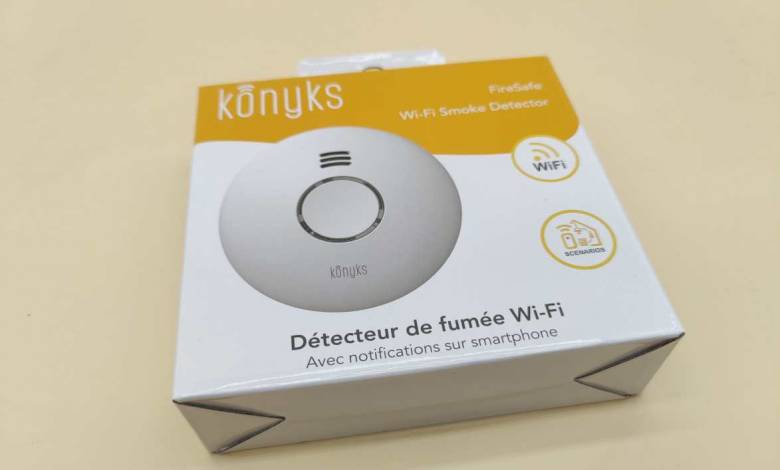 Konyks FireSafe, enfin un détecteur de fumée connecté abordable et certifié  CE ! - NeozOne