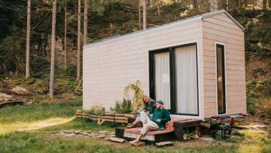 Tiny-House : Cap sur l'Autriche avec le projet Datscha, une maison sur roue tout en bois !