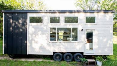 Sycamore : une élégante Tiny house de 30m² réalisée par l'entreprise Made Relative