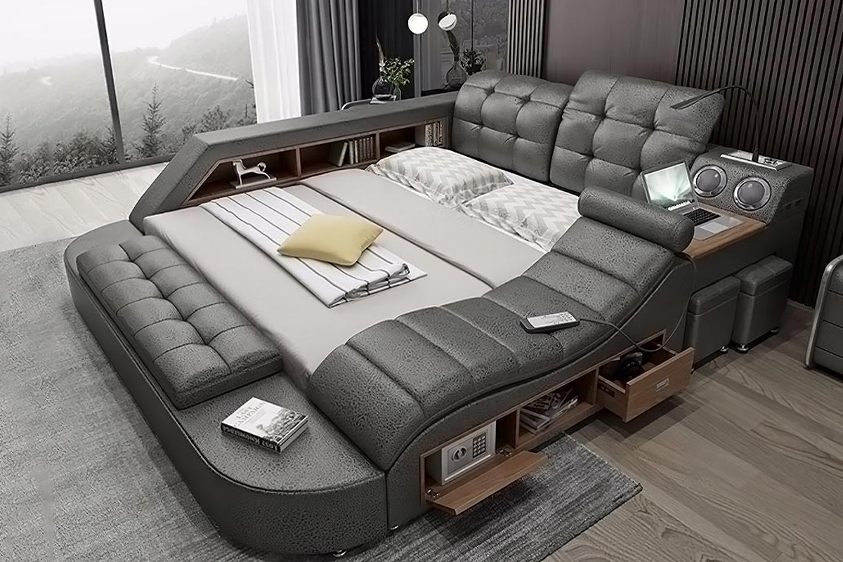 Hariana Tech Smart Ultimate Bed un lit ultra futuriste et