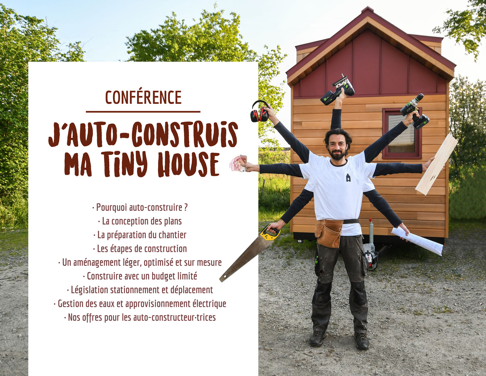 Baluchon ; le constructeur de Tiny Houses ouvre ses portes sur le thème ...