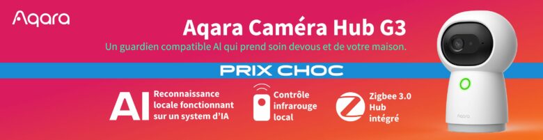 Aqara 2K Intérieure Caméra Hub G3