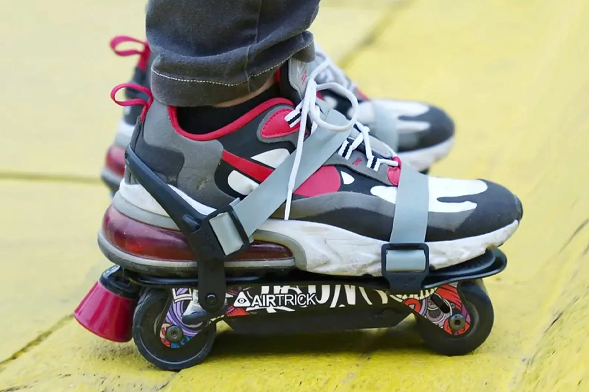 Fille Chaussures de patinage à roulettes légères à batterie au