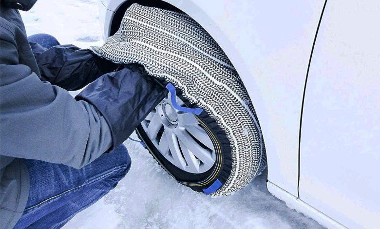 Michelin SOS Grip, une chaussette à neige innovante, compacte et