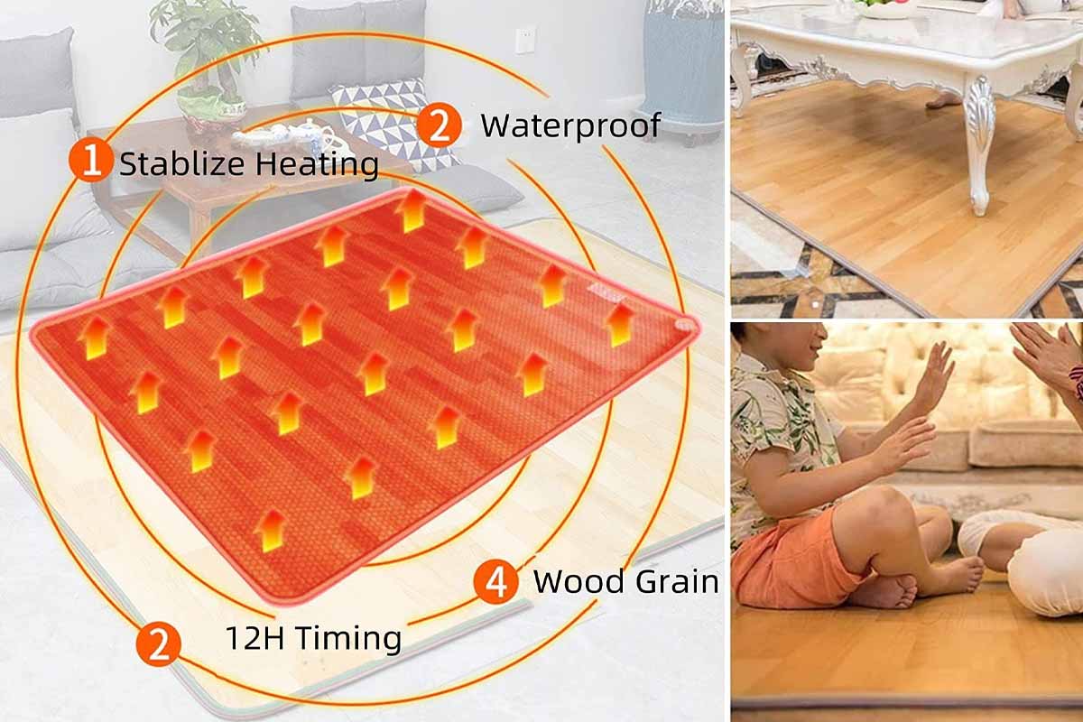 Tapis de sol chauffant infrarouge : tous les produits disponibles