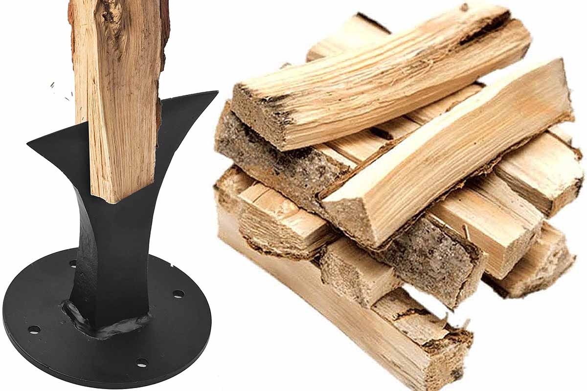 Vislone : l'invention d'une fendeuse de bûche pour couper du bois
