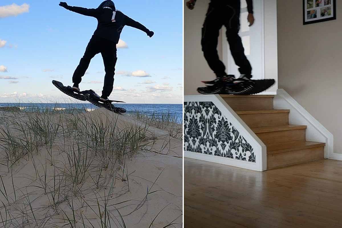 L'industrie c'est fou] Ce skateboard électrique tout-terrain dit au revoir  au bitume