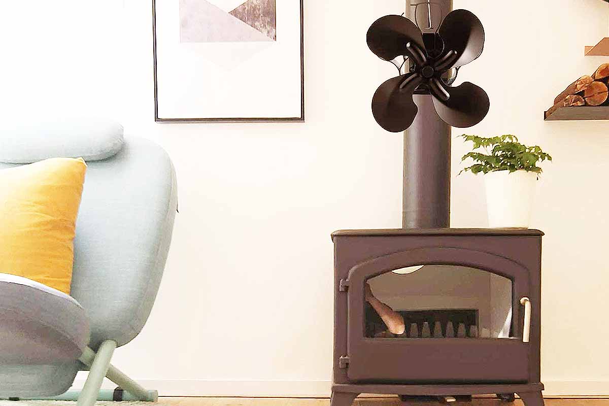 Pngos : l'invention d'un ventilateur de poêle à bois orientable