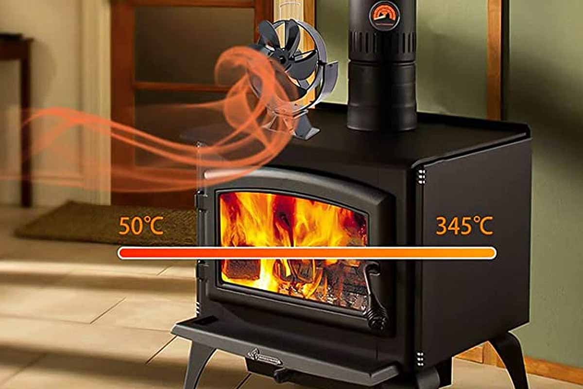 Ventilateur à poêle alimenté thermoélectrique pour le brûleur à bois /cheminée