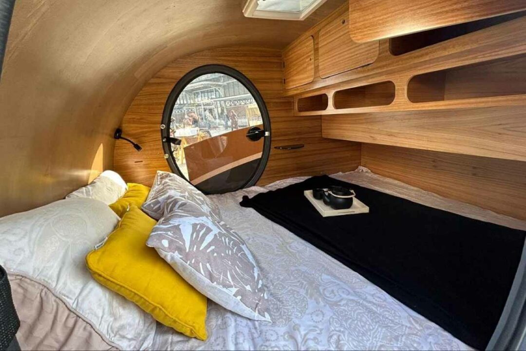 Cosy Life une étonnante mini caravane charentaise en bois et en