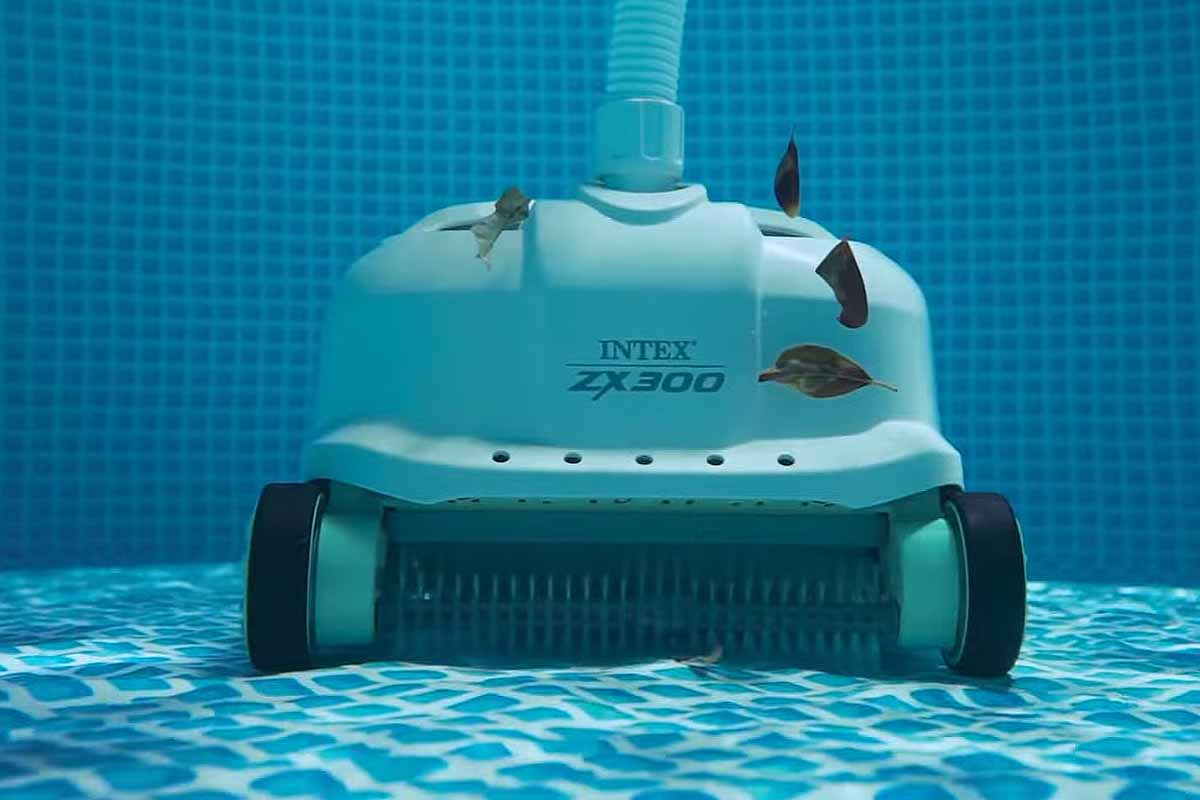 Robot piscine tubulaire Intex ZX300 nettoyage fond et parois