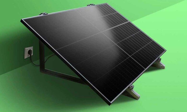 Installation solaire Plug & Play: on peut brancher des panneaux