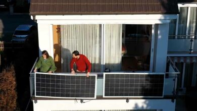 Des panneaux solaires ultra-légers à installer sur les balcons.