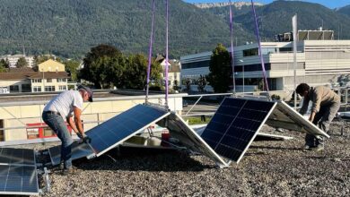 Un panneau solaire innovant et pliable.