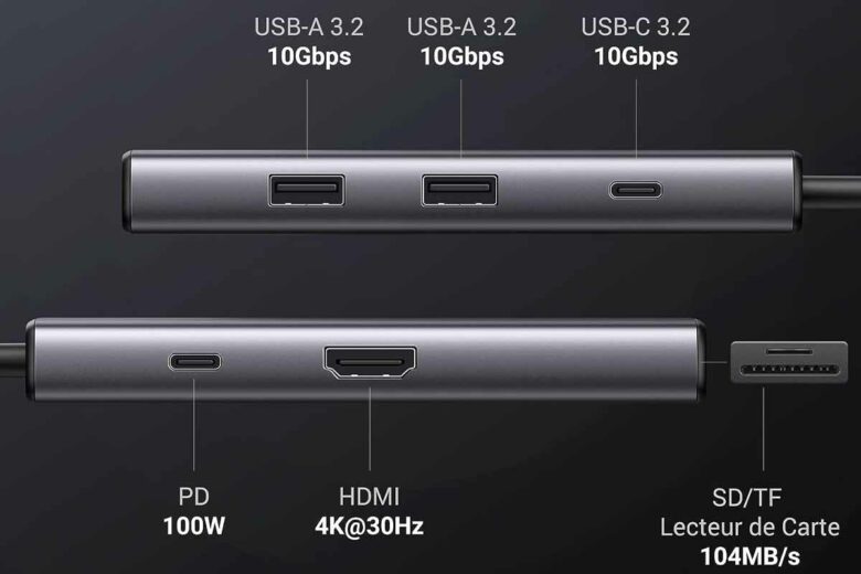 UGREEN Revodok Pro Hub Adaptateur USB C