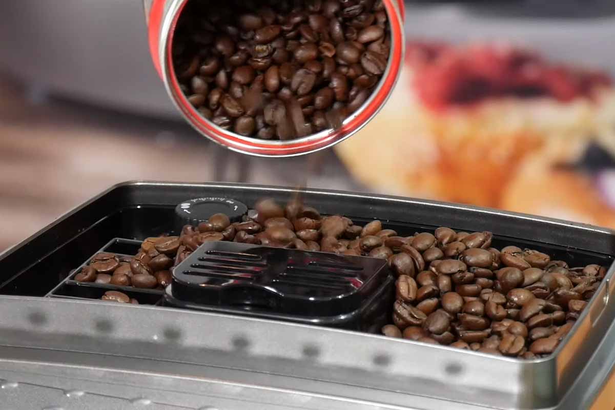 Espresso café moulu et grains Magnificas Plus Delonghi sur