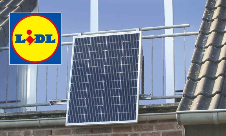 Lidl : le panneau solaire de balcon PARKSIDE est disponible en