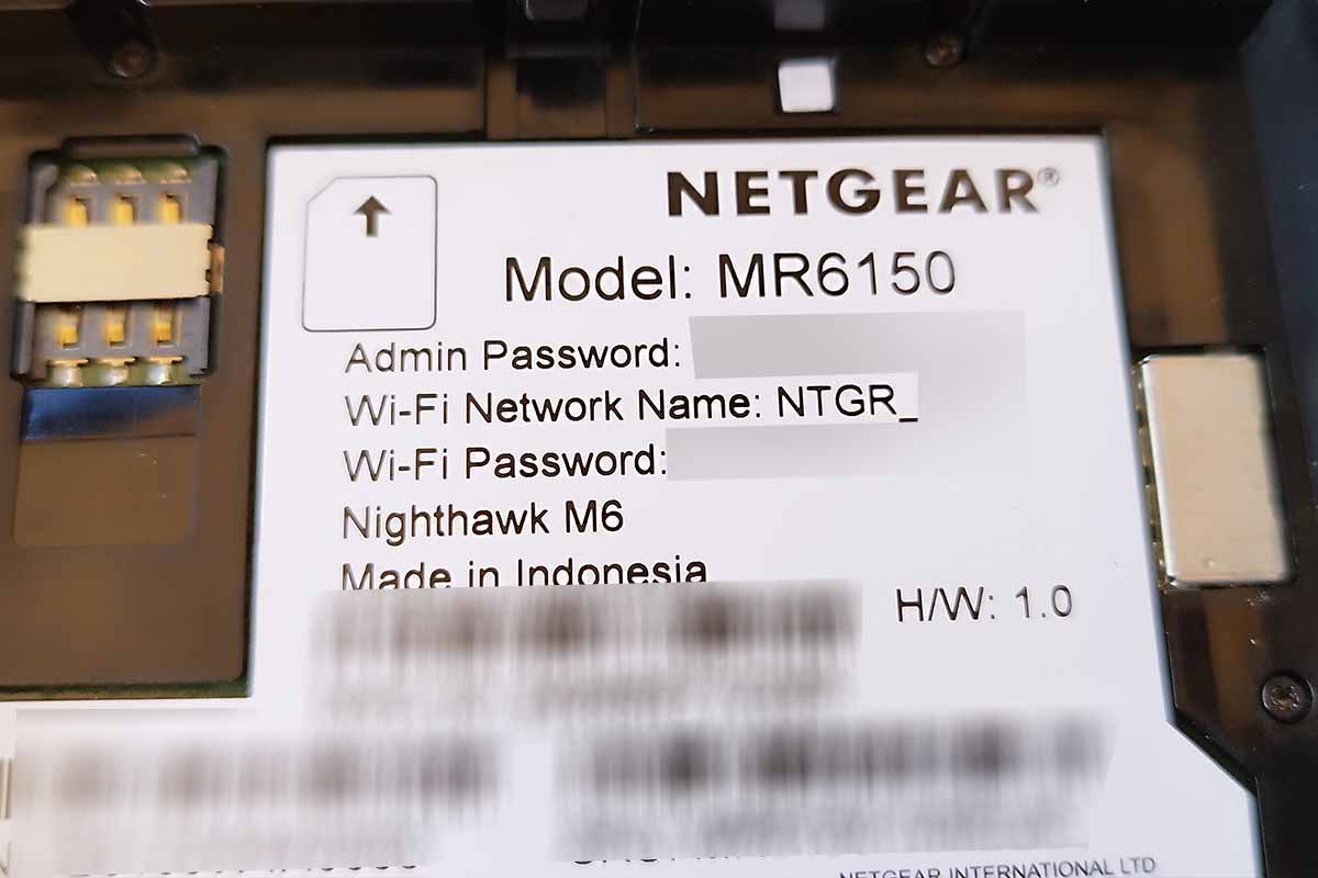 NETGEAR Nighthawk Routeur 5G WiFi 6 Avec Carte Sim (MR6150