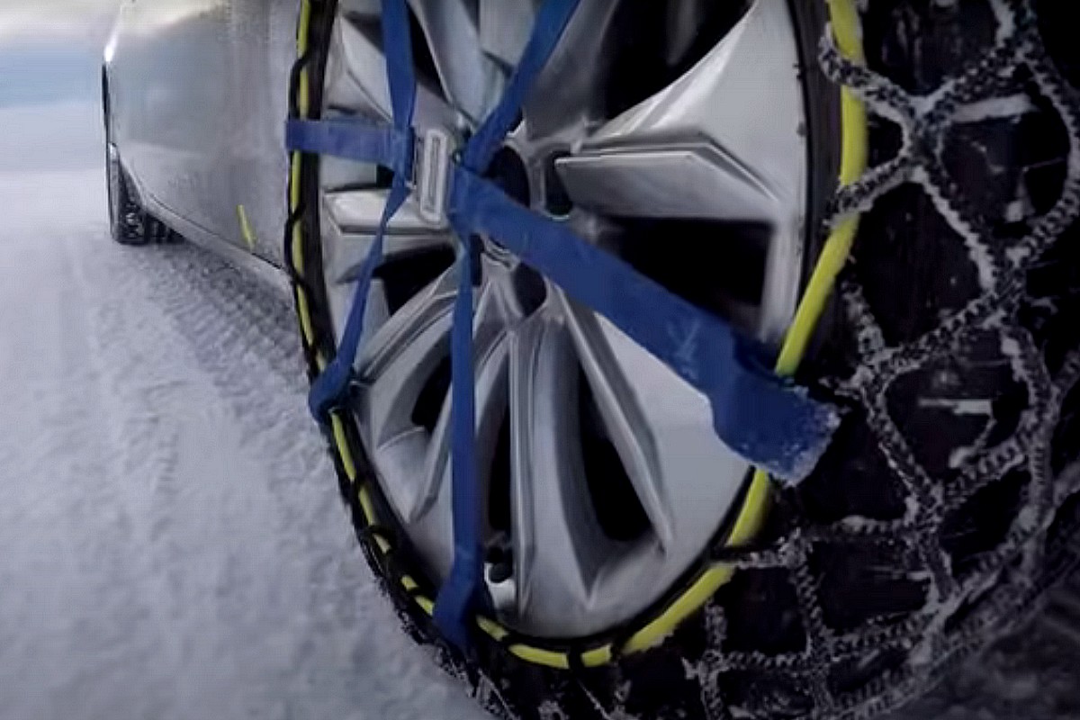 2 Chaînes neige composite Michelin Easy Grip Evolution 12 - Feu Vert