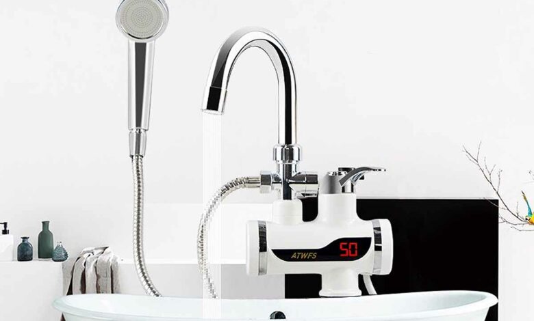 Le robinet électrique ATWFS avec chauffe-eau instantané intégré
