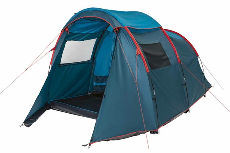 La tente de camping Rocktrail pour 4 personnes.