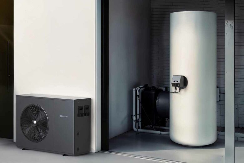 La pompe à chaleur PowerHeat et le thermoplongeur PowerGlow sont les deux derniers produits de la marque Ecoflow.
