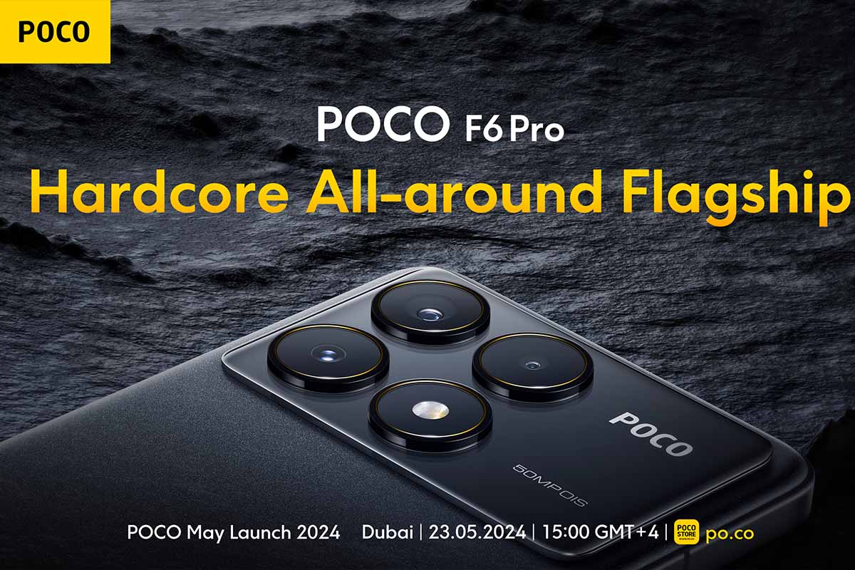 Le tout dernier modèle POCO F6 Pro est bientôt disponible.