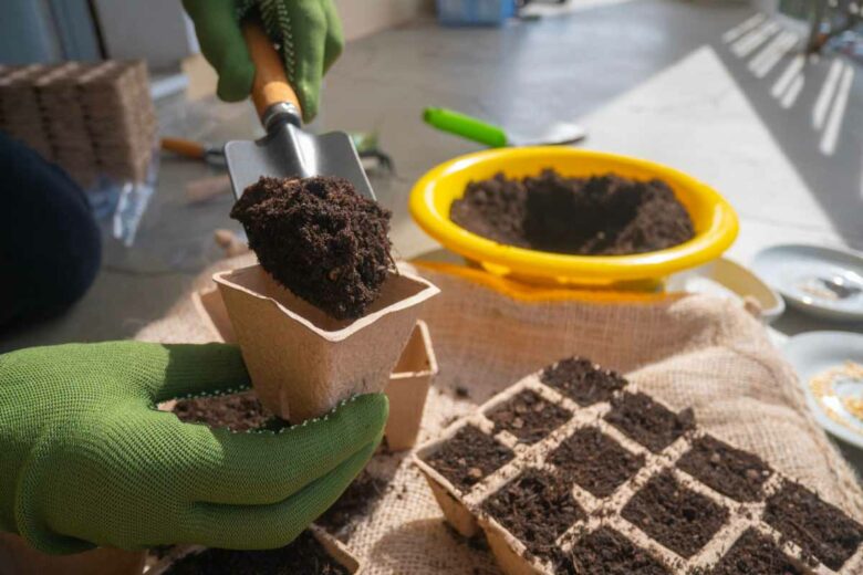 Le terreau est un substrat de culture pour planter ou repiquer.