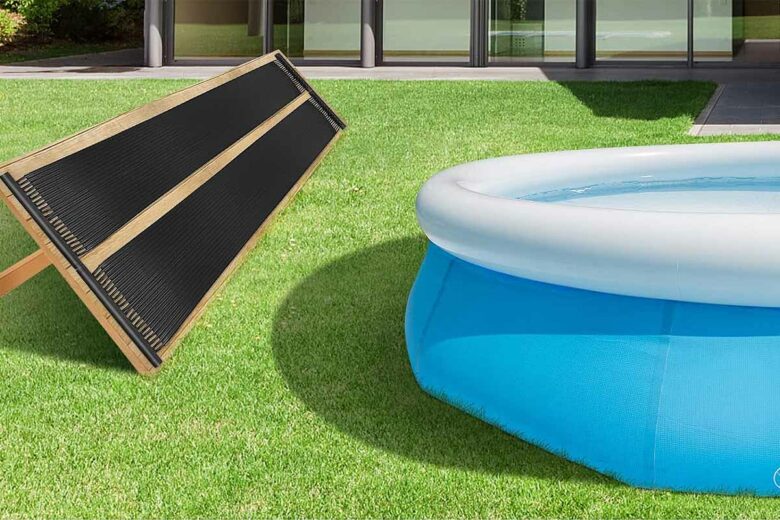 Un chauffage solaire pour chauffer l'eau de votre piscine.