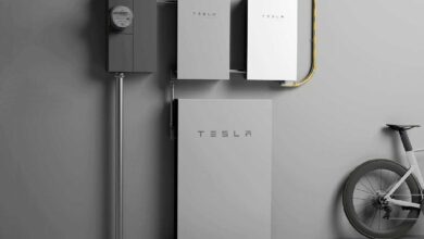 Des batteries électriques Tesla Powerwall 2.