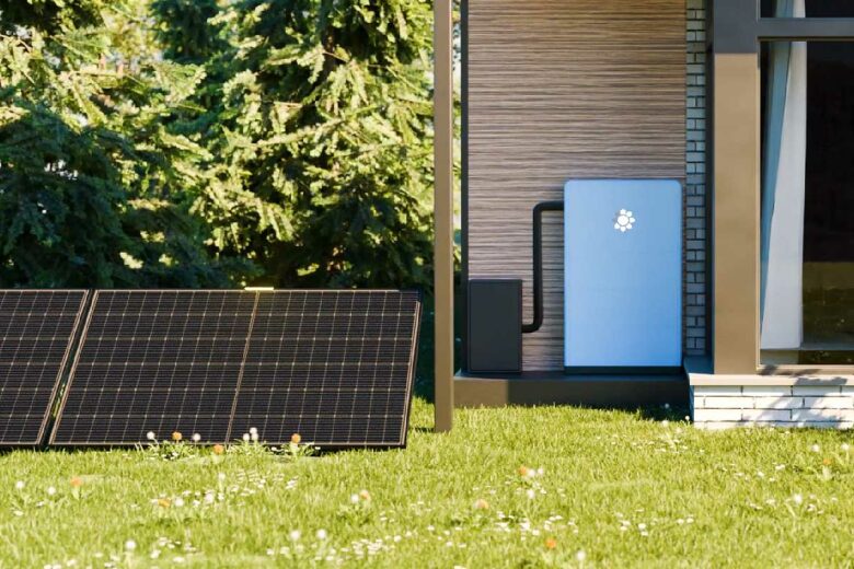 Une batterie de stockage pour alimenter sa maison avec sa propre énergie bas-carbone.