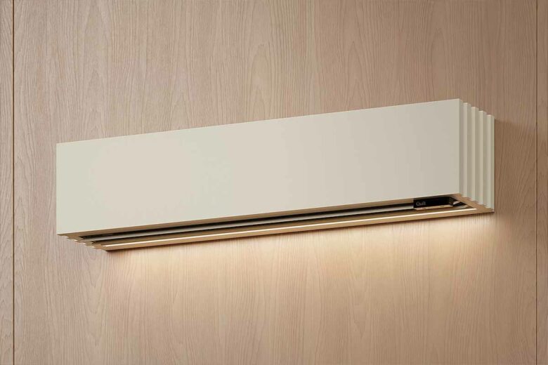 Une climatisation qui intègre un éclairage et d'autres fonctions.