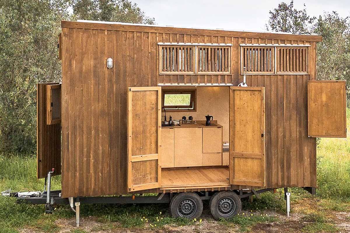 Une superbe tiny house réalisée par Madeiguincho.