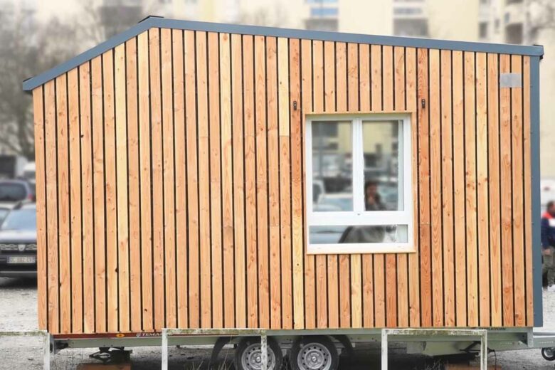 Un projet de tiny house entièrement fabriquée à partir de matériaux recyclés.