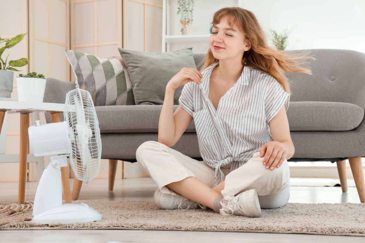 Comment optimiser le rafraichissement d'un ventilateur lorsqu'il fait chaud ?