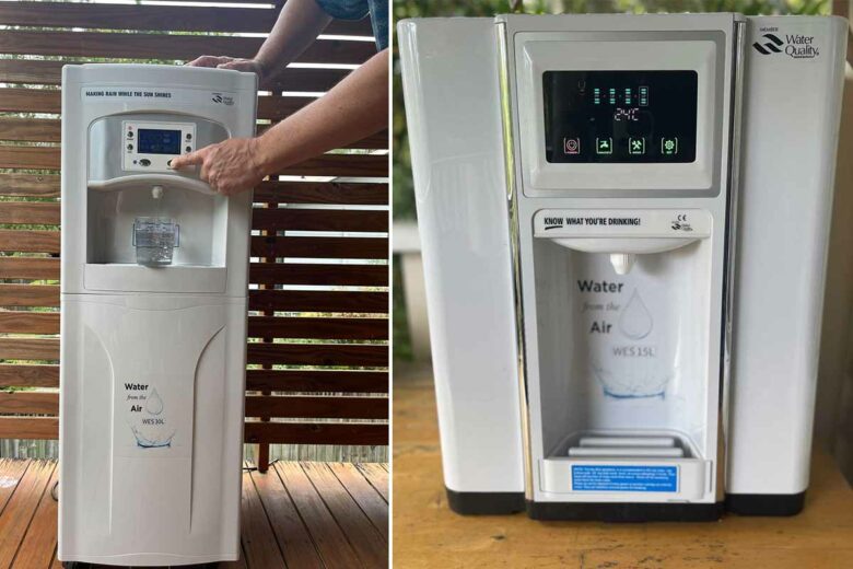 AirQua, des fontaines produisant jusqu’à 500 litres d’eau pure par jour ...