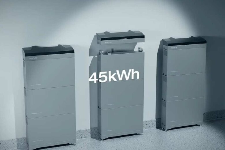 Une batterie de stockage électrique extensible jusqu’à 45 kWh.