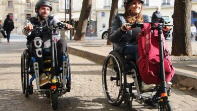 Avec se système les personnes en fauteuil roulant retrouvent une facilité et une liberté de déplacement.
