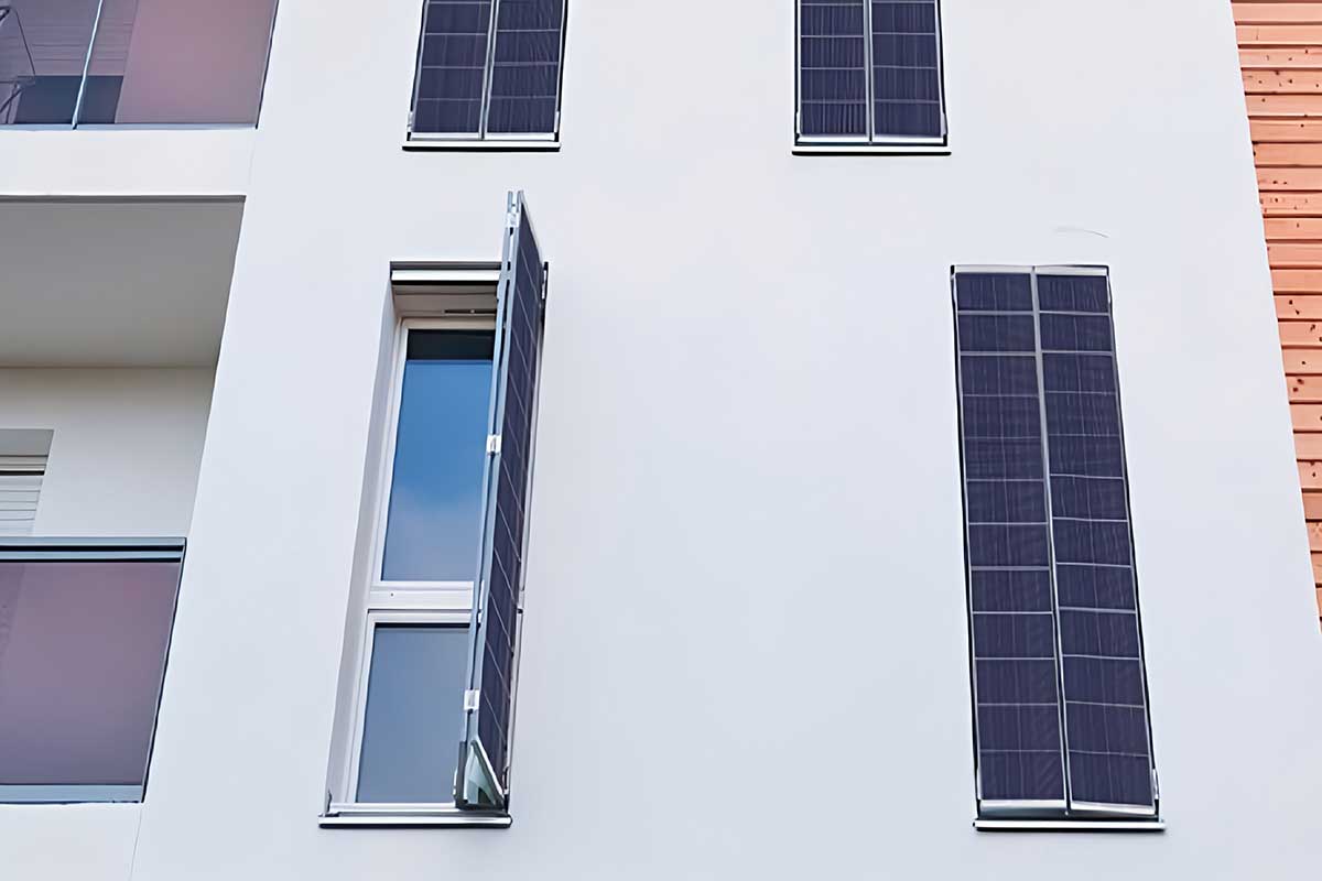 Un volet de fenêtre très innovant qui produit de l'énergie et renforce l'isolation des bâtiments.