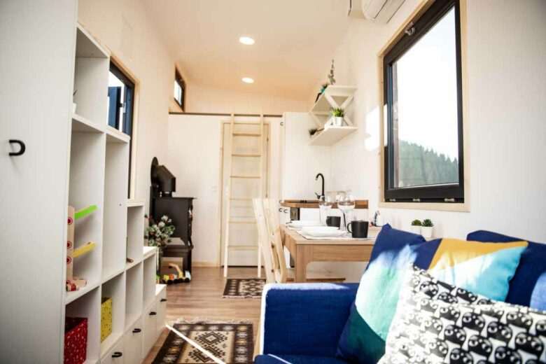 Une tiny house, c'est apprendre à vivre dans un espace réduit.