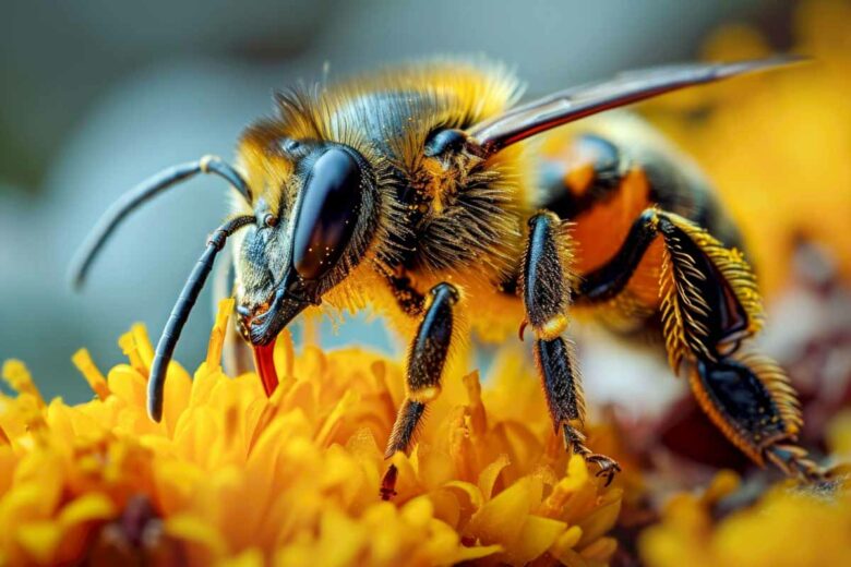Selon les scientifiques, les abeilles exposées à la respiration d'un patient malade auraient un comportement différent.