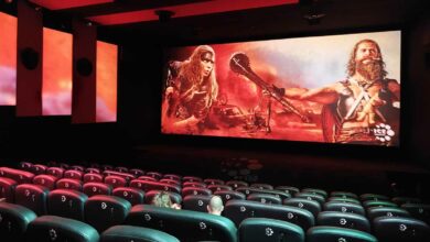 Une salle de cinéma ICE Theaters près de Bordeaux pour le film Furiosa.