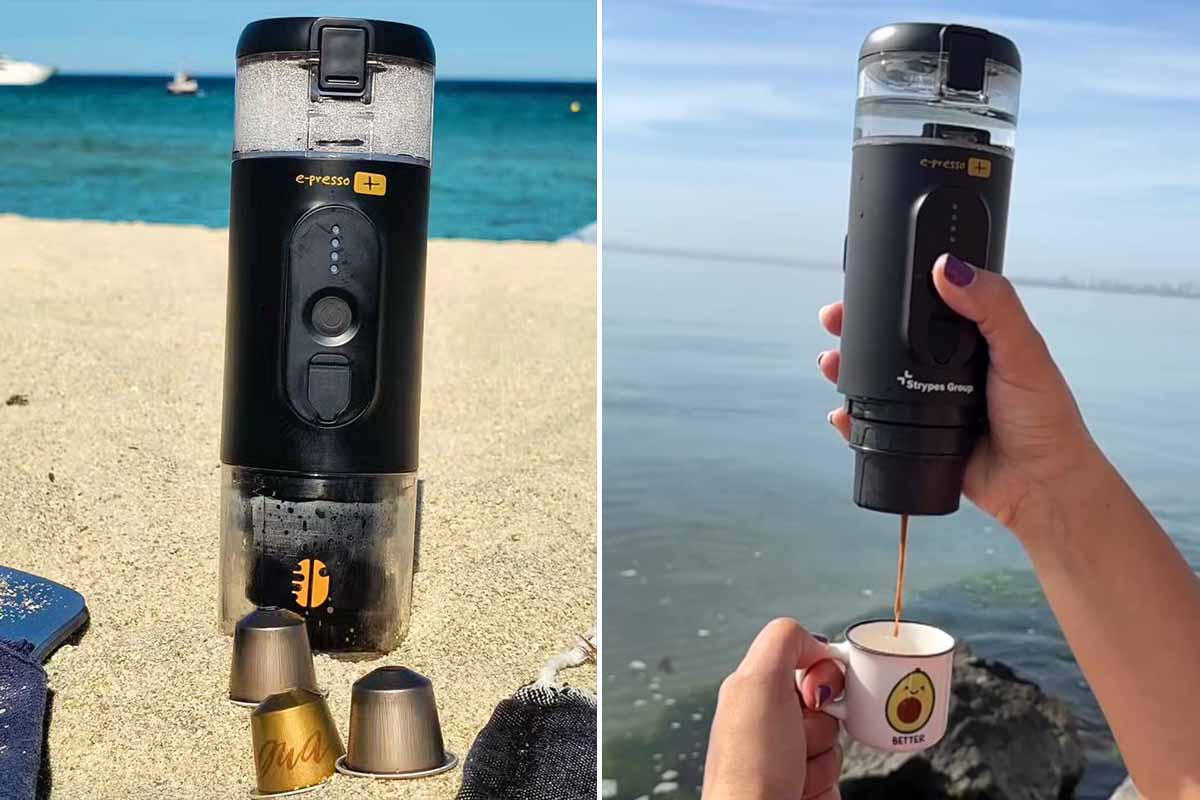 Une cafetière nomade pour profiter de sa boisson préférée n'importe où !